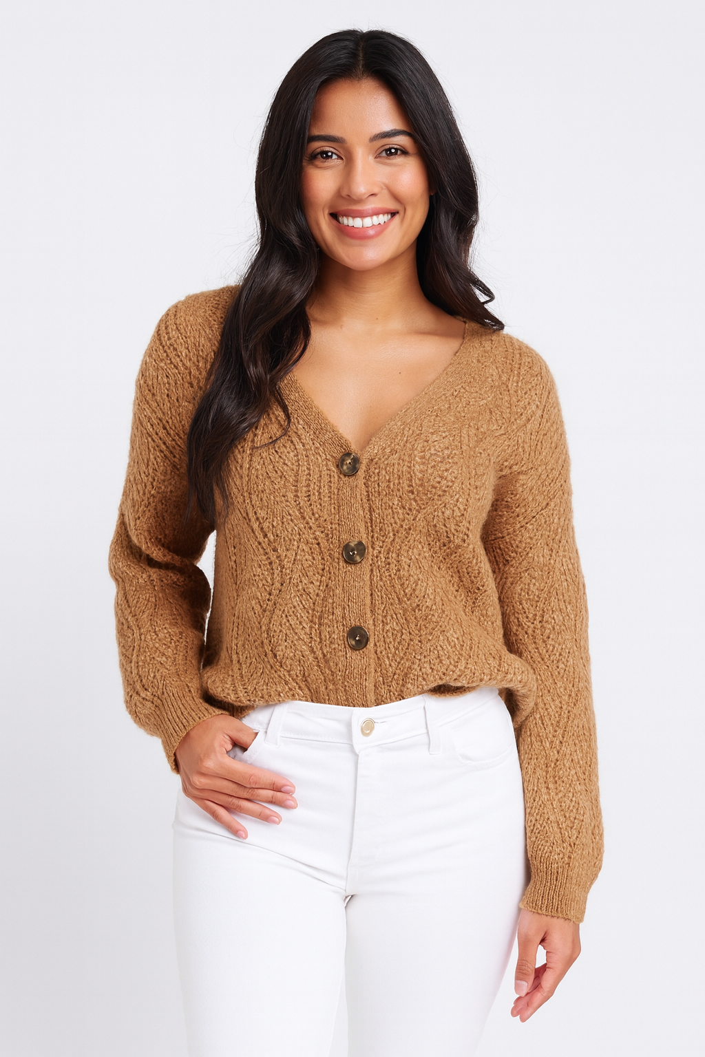 Gilet Camel Tex - Taille XL, Femme, Style Décontracté - Neuf Sans étiquette